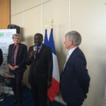 Papa Seck, Ministre de l'agriculture du Sénégal et Jacques Brulhet, Académie d'agriculture de France