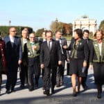 Arrivée de François Hollande