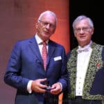 Remise de la médaille - François Guinot et Bernard Meunier